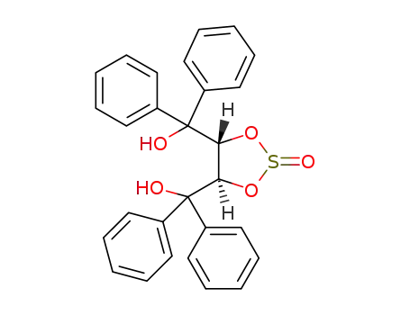 (4R,5R)-4,5-bis(diphenylhydroxymethyl)-1,3,2-dioxathiolane-2-oxide