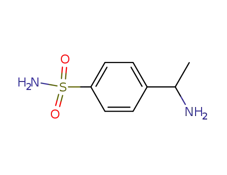 벤젠 설폰 아미드, 4- (1- 아미노 에틸)-(9CI)