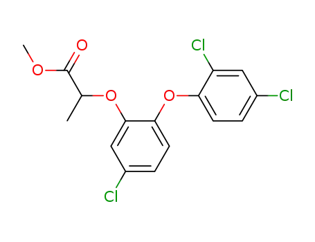2-[5-Chloro-2-(2,4-dichloro-phenoxy)-phenoxy]-propionic acid methyl ester