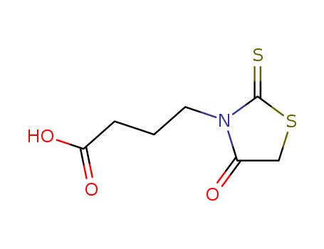 4-(4-Oxo-2-thioxo-thiazolidin-3-yl)butyric acid