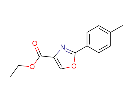 2-P-TOLYL-OXAZOLE-4-CARBOXYLIC ACID ETHYL ESTER