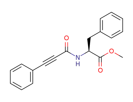 methyl N-(3-phenylpropiolyl)-L-phenylalaninate