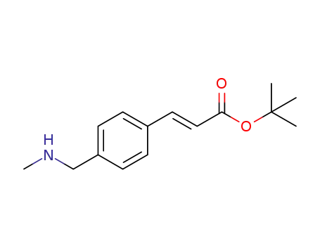 tert-butyl (E)-4-(methylaminomethyl)cinnamate