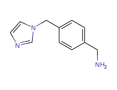 Molecular Structure of 112086-47-2 (1-[4-(1H-IMIDAZOL-1-YLMETHYL)PHENYL]METHANAMINE)