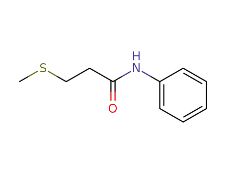 Propanamide, 3-(methylthio)-N-phenyl-