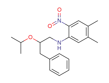 N-(2-isopropoxy-3-phenylpropyl)-4,5-dimethyl-2-nitroaniline