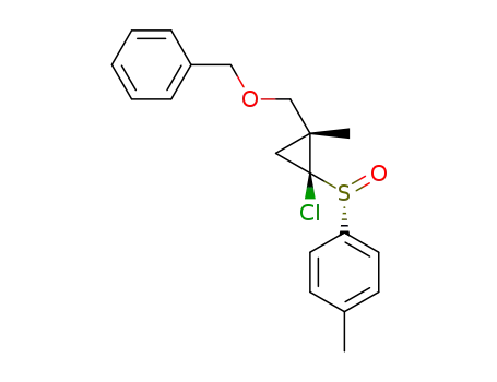 1-{(R)-[(1S,2R)-2-(benzyloxymethyl)-1-chloro-2-methylcyclopropyl]sulfinyl}-4-methylbenzene