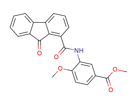 methyl 4-methoxy-3-(9-oxo-9H-fluorene-1-carboxamido)benzoate