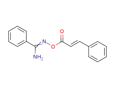 N'-{[(2E)-3-phenylprop-2-enoyl]oxy}benzenecarboximidamide