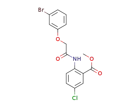 methyl 2-{[(3-bromophenoxy)acetyl]amino}-5-chlorobenzoate