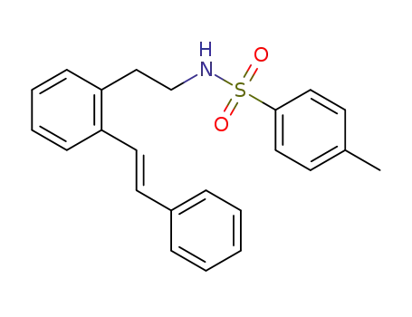 (E)-4-methyl-N-[2-(2-phenylethenyl)phenethyl]benzenesulfonamide