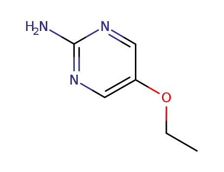 Molecular Structure of 39268-74-1 (2-Pyrimidinamine, 5-ethoxy- (9CI))