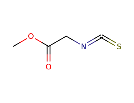 Molecular Structure of 21055-37-8 (METHYL 2-ISOTHIOCYANATOACETATE)