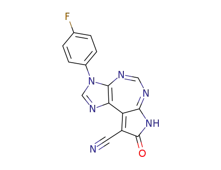 3-(4-fluorophenyl)-8-oxo-7,8-dihydro-3H-imidazo[4,5-d]pyrrolo[3,2-f][1,3]diazepine-9-carbonitrile