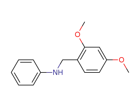 Molecular Structure of 356094-10-5 (N-[(2,4-dimethoxyphenyl)methyl]aniline)