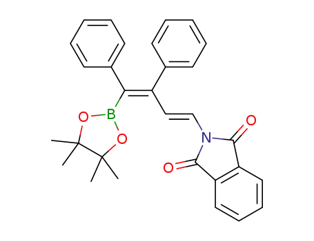 2-((1E,3Z)-3,4-diphenyl-4-(4,4,5,5-tetramethyl-1,3,2-dioxaborolan-2-yl)buta-1,3-dien-1-yl)isoindoline-1,3-dione