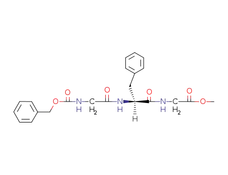 Glycine, N-[N-[N-[(phenylmethoxy)carbonyl]glycyl]-L-phenylalanyl]-,
methyl ester