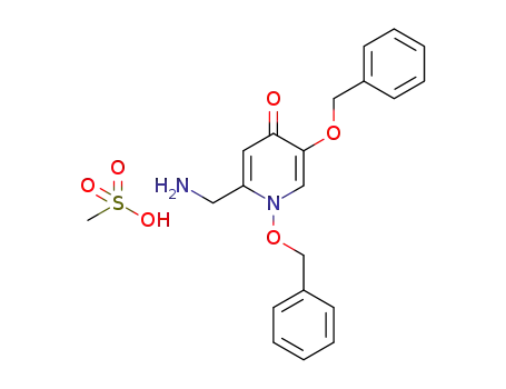 2-(aMinoMethyl)-1,5-bis(benzyloxy)pyridin-4(1H)-one Methanesulfonate