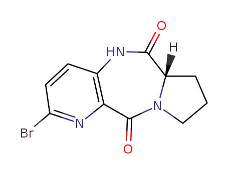 (S)-2-bromo-6a,7,8,9-tetrahydro-5H-pyrido[3,2-e]pyrrolo[1,2-a][1,4]diazepine-6,11-dione