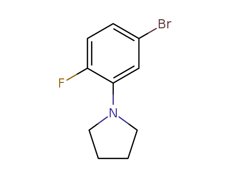 1-(5-Bromo-2-fluorophenyl)pyrrolidine
