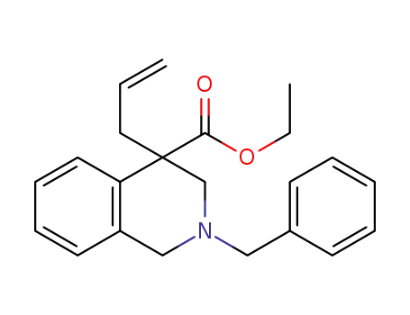 ethyl 4-allyl-2-benzyl-1,2,3,4-tetrahydroisoquinoline-4-carboxylate