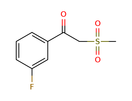 Ethanone,1-(3-fluorophenyl)-2-(methylsulfonyl)-
