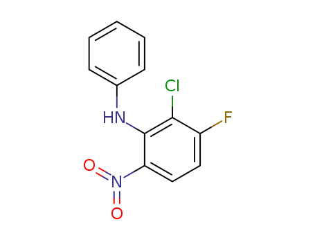 (2-chloro-3-fluoro-6-nitrophenyl)phenylamine