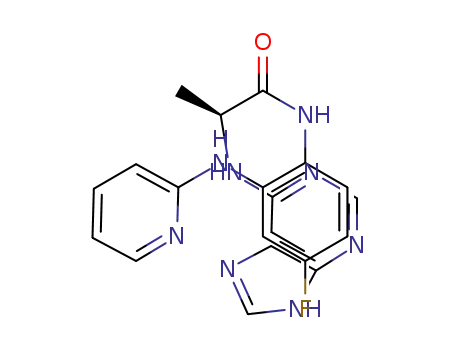 (S)-N-[4-fluoro-2-(pyridin-2-ylamino)phenyl]-2-(9H-purin-6-ylamino)propionamide