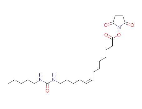 N-hydroxysuccinimidyl 13-(3-n-pentylureido)tridec-8(Z)-enoate