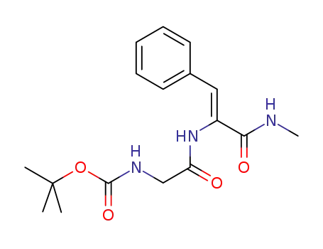 tert-부틸옥시카르보닐-글리실-디히드로페닐알라닌아미드-N-메틸