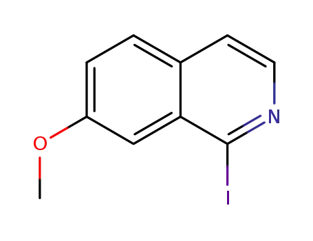 1-iodo-7-methoxyisoquinoline