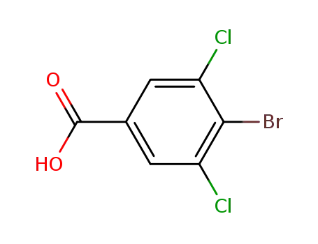 Molecular Structure of 117738-75-7 (4-BroMo-3,5-dichlorobenzoic acid)