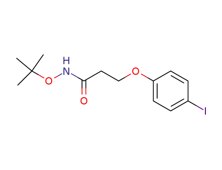 O-tert-butyl-3-(4-iodophenoxy)propanohydroxamic acid