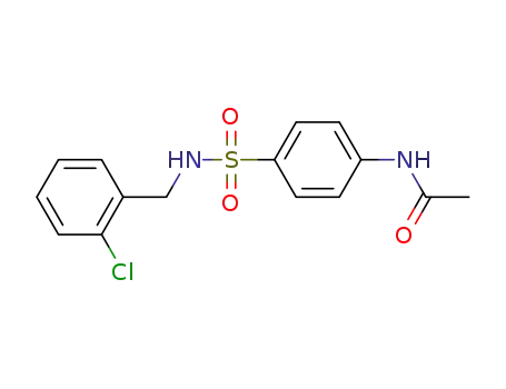 N-(4-{[(2-chlorobenzyl)amino]sulfonyl}phenyl)acetamide