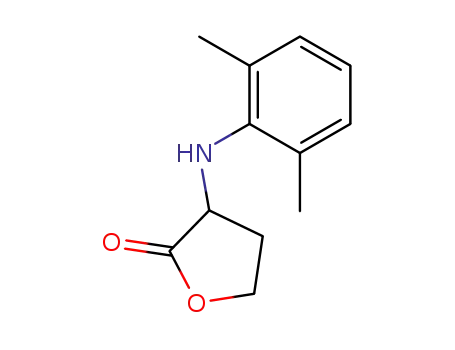 Molecular Structure of 58810-61-0 (2(3H)-Furanone, 3-[(2,6-dimethylphenyl)amino]dihydro-)