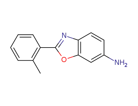 Molecular Structure of 775302-22-2 (2-(2-methylphenyl)-1,3-benzoxazol-6-amine)