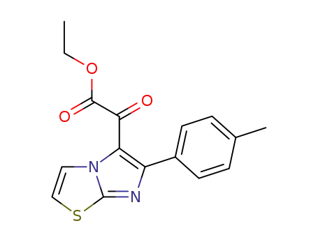 ethyl 2-oxo-2-(6-p-tolylimidazo[2,1-b]thiazol-5-yl)acetate
