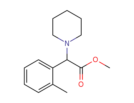 1-Piperidineacetic acid, a-(2-methylphenyl)-, methyl ester