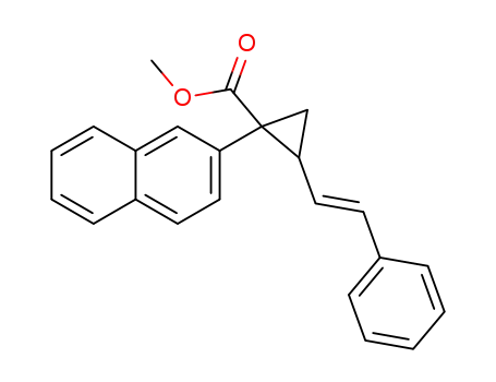 (E)-methyl 1-(naphthalen-2-yl)-2-styrylcyclopropanecarboxylate