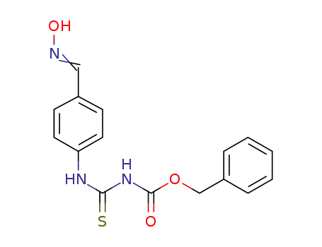 4-[(N-benzyloxycarbonyl)thioureido]benzaldehyde oxime