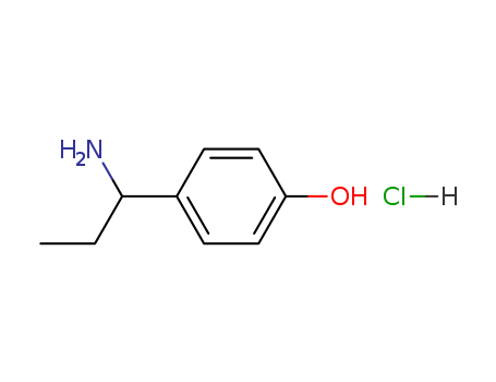 4-(1-aminopropyl)phenol hydrochloride