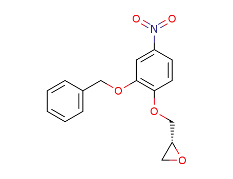 Molecular Structure of 1064662-55-0 ((2R)-2-{[2-(benzyloxy)-4-nitrophenoxy]melhyl}oxirane)