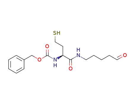 (S)-benzyl 4-mercapto-1-oxo-1-(5-oxopentylamino)butan-2-ylcarbamate