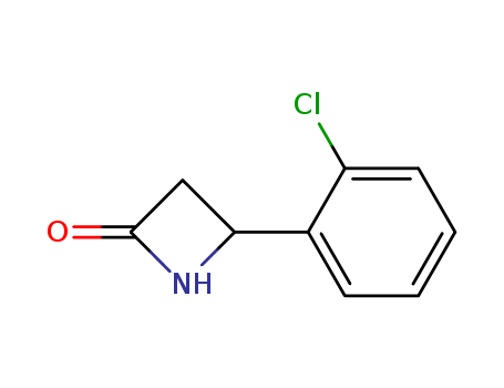 2-Azetidinone, 4-(2-chlorophenyl)-(83716-63-6)
