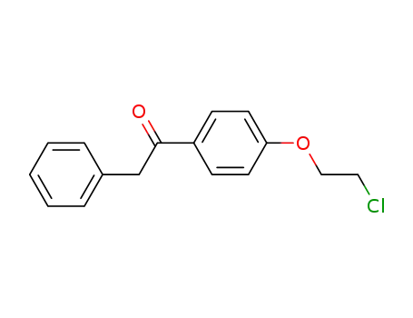 1-[4-(2-Chloroethoxy)phenyl]-2-phenylethanone