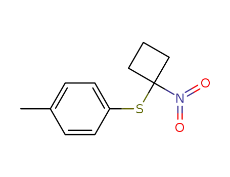 1-nitro-1-(p-tolylthio)cyclobutane