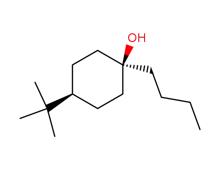 Molecular Structure of 79928-58-8 (Cyclohexanol, 1-butyl-4-(1,1-dimethylethyl)-, cis-)