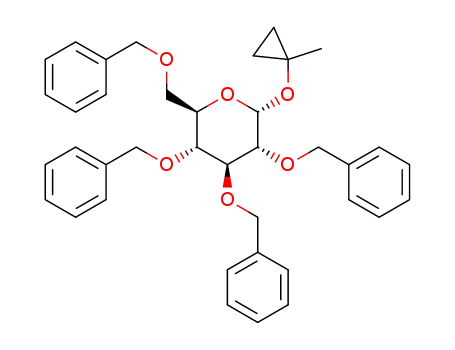 1-methylcyclopropyl 2,3,4,6-tetra-O-benzyl-α-D-glucopyranoside