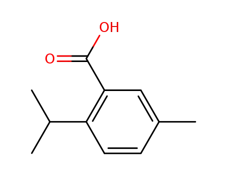 Benzoic acid, 5-methyl-2-(1-methylethyl)-