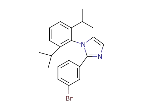 2-(3-bromophenyl)-1-(2,6-diisopropylphenyl)-1H-imidazole